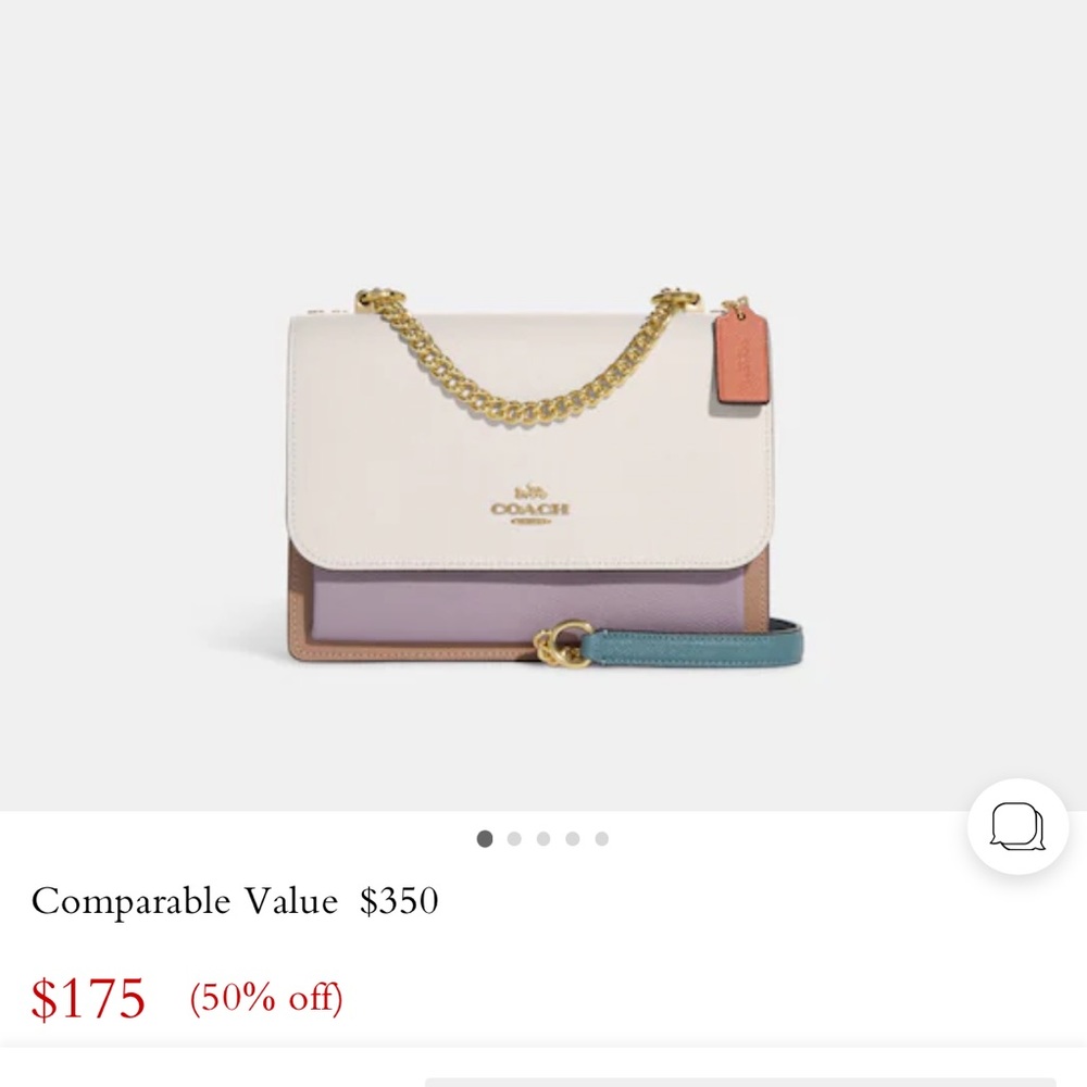 Coach Klare Crossbody in Colorblock